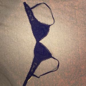 Navy blue bralette